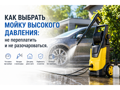 Как выбрать мойку высокого давления и не пожалеть: ликбез для владельцев авто и участков