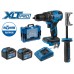Аккум. дрель-шуруповерт BULL SR 1806 R-series Xcase XLTpro БЕСЩЕТ., Удар., 18 В, 80 Н*м, 2х6 А*ч