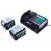 Аккумулятор BL1041B 4.0 Ah (2 шт) + зарядное DC10SB MAKITA в кейсе