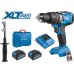 Аккум. дрель-шуруповерт BULL SR 1805 в чем. XLTpro, 2х4 А*ч, БЕСЩЕТ., 18 В, 120 Н*м, БЗП(мет.) 13 мм