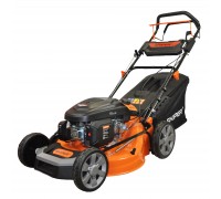 Газонокосилка бензиновая SKIPER GW512S (51см,самох,Loncin 5лс,мульч,сталь.дека,рег.об.,70л,+НОЖ)