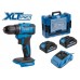 Аккум. дрель-шуруповерт BULL SR 1804 Xcase XLTpro БЕСЩЕТ., Импульс., 18 В, 45 Н*м, 2х2 А*ч, з/у 2 А