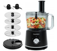 Кухонный комбайн RAGEX R121-201 (темно-серый)