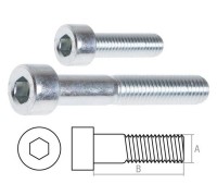 Винт М5х30 мм с внутр. шестигр., цинк, кл.пр. 8.8, DIN 912 (5 кг) STARFIX