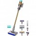 Вертикальный пылесос DYSON V12s Submarine Compete 499067-01 желтый/никель + Red Line BS-01 16A