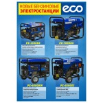 Новые бензиновые электростанции ECO!