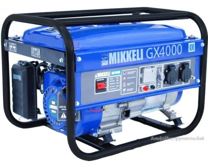 Генератор бензиновый MIKKELI GX4000