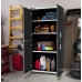 Шкаф пластиковый высокий XL GARAGE KETER, черный