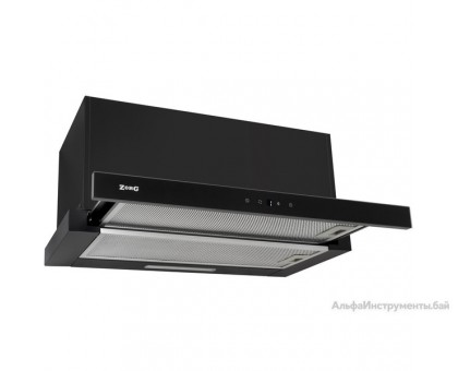 Вытяжка кухонная ZORG TURBO 1260 60 S-GC BL