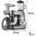 Стационарный миксер Sonifer SF-8076 (серый)