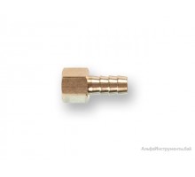 Соединение внутр. резьба 1/2" х елочка 12 мм (латунь) ECO