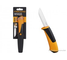 Нож универсальный с точилкой FISKARS