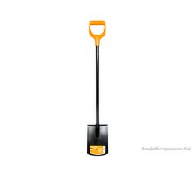 Лопата штыковая с закругл.лезвием FISKARS Solid