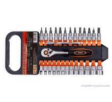 Набор головок и бит 28пр. 1/4" PRO STARTUL (PRO-028)