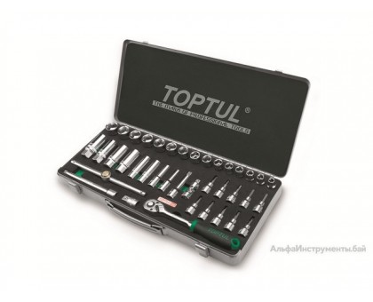 Набор головок и бит 3/8 39пр. метал.кейс PROLINE TOPTUL (GCAD3902)