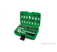 Набор головок и бит 45пр. 3/8"  TOPTUL (GCAI4502)