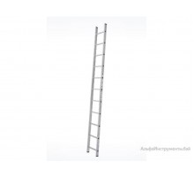 Лестница алюм. односекц. 289см 11 ступ., 4,0 кг PRO STARTUL (ST9945-11)