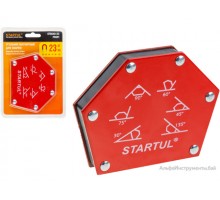 Угольник магнитный для сварки 23кг STARTUL PROFI (ST8540-23) (струбцина магнитная)