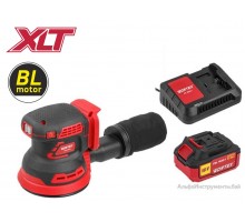Аккум. эксцентриковая шлифмашина WORTEX COS 1218 E в кор. 