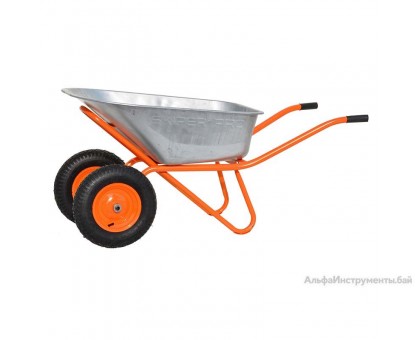 Тачка строительная двухколёсная Skiper 2х130 expert PRO