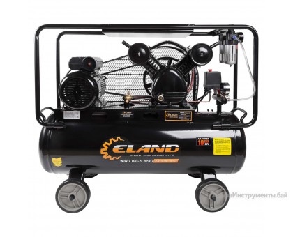 Компрессор ELAND WIND 100-2CB PRO (столик, рама, блок подготовки воздуха)