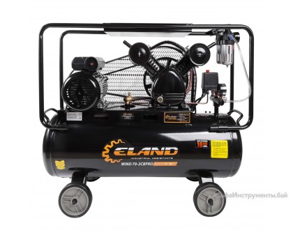 Компрессор ELAND WIND 70-2CB PRO (столик, рама, блок подготовки воздуха)