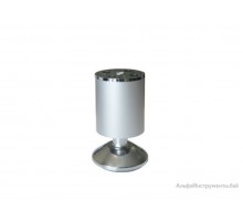 Опора мебельная круглая d50 99-106 мм, алюмин. STARFIX