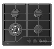 Встраиваемая газовая варочная поверхность Midea MG693TGB