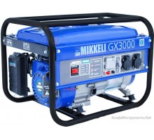 Генератор бензиновый MIKKELI GX3000