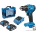 Аккум. дрель-шуруповерт BULL SR 1803 Xcase XLTpro БЕСЩЕТ., 2x2 А*ч, 18 В, 45 Н*м, БЗП 10 мм