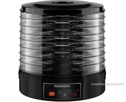 Сушилка для овощей и фруктов РЕДМОНД FD1101 (Черный)