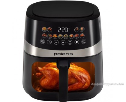 Аэрогриль POLARIS PAF 8005W WIFI IQ Home Черный