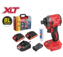 Аккум. ударный гайковерт/винтоверт WORTEX CWR 0218 в чем. XLT 2x2 А*ч,