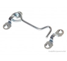 Крючок ветровой 150 мм, белый цинк STARFIX