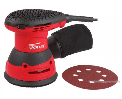 Эксцентриковая шлифмашина WORTEX RS 1235 E в кор. 320 Вт, 125 мм