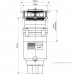 Измельчитель пищевых отходов McAlpine Perfect Grind Slim WDU-1ASEU-CARB