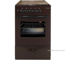 Плита газовая Лысьва ГП 400 М2С-2у (коричневый, стеклянная крышка)