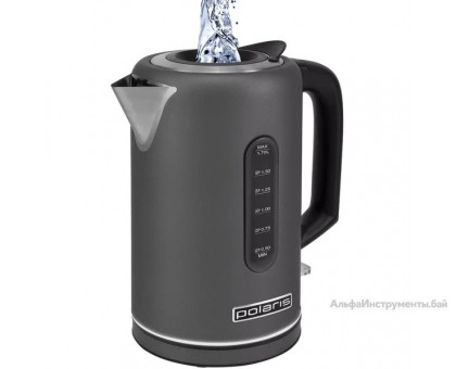 Электрочайник POLARIS PWK 1729CA Water Way Pro (графитовый)