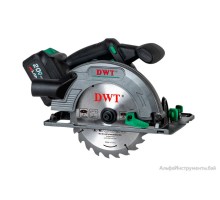 Пила дисковая аккумуляторная DWT AHKP-20-165 DN-4 BMC
