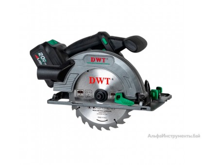 Пила дисковая аккумуляторная DWT AHKP-20-165 DN-4 BMC