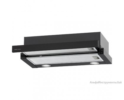 Вытяжка KRONA KAMILLA T 600 BLACK (1 мотор)