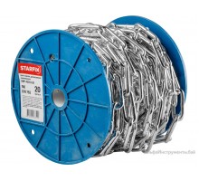 Цепь сварная длиннозвенная, оцинк. М6 DIN 763 (бухта 20 м) STARFIX