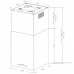 Кухонная вытяжка Korting Cube KHA 45970 W