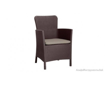 Стул MIAMI DC brwn+cus wsm taupe 4 cm 020 std