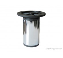 Опора мебельная круглая d50 100-120 мм, хром STARFIX