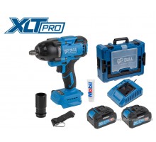 Аккум. ударный гайковерт BULL SC 1807 Xcase, XLTpro, БЕСЩЕТ., 18 В, 750 Н*м, 1/2", 2х4 А*ч, з/у 4 А