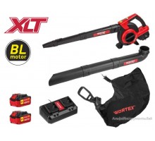Аккум. воздуходувка WORTEX BB 2536-1 D в кор. ALL1 XLT SET