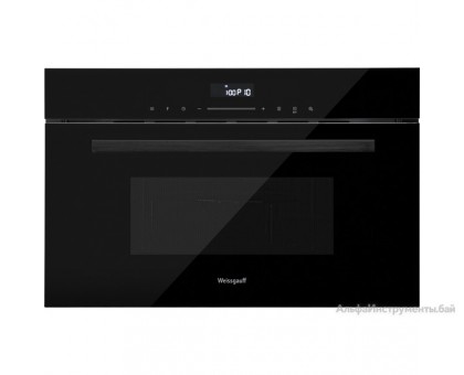 Встраиваемая микроволновая печь Weissgauff BMWO-341 DB Black Edition
