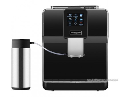 Кофемашина WEISSGAUFF WCM-330 TFT Touch Cappuccino Nero