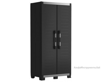 Шкаф пластиковый высокий XL GARAGE KETER, черный